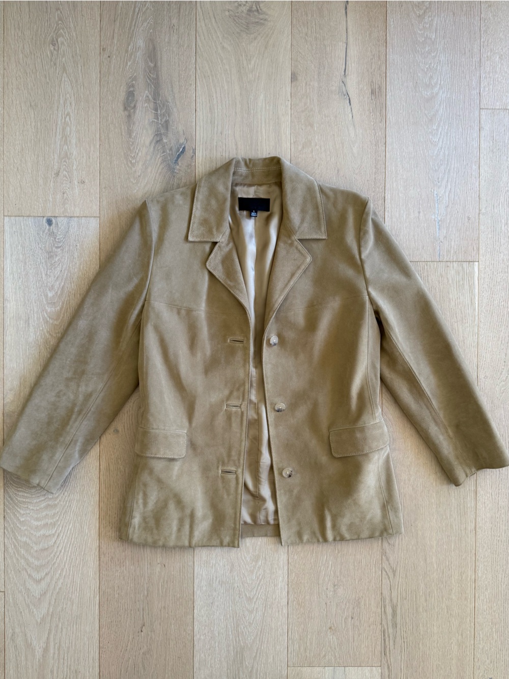 Nili Lotan Suede Claude Jacket - Small